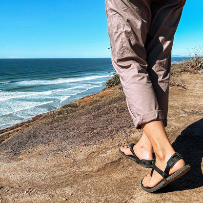 Luna Sandal Leadville Trail | Black