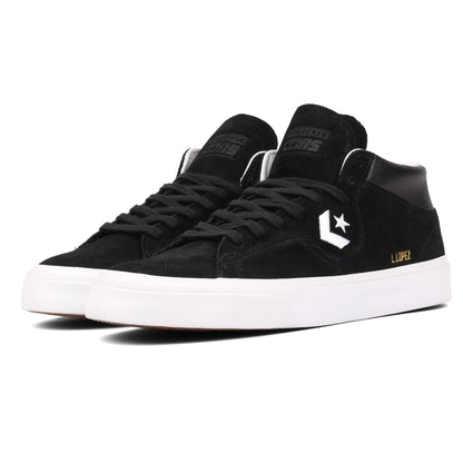 Converse Cons - Louie Lopez Pro Mid (Black/Black/White) *SALE