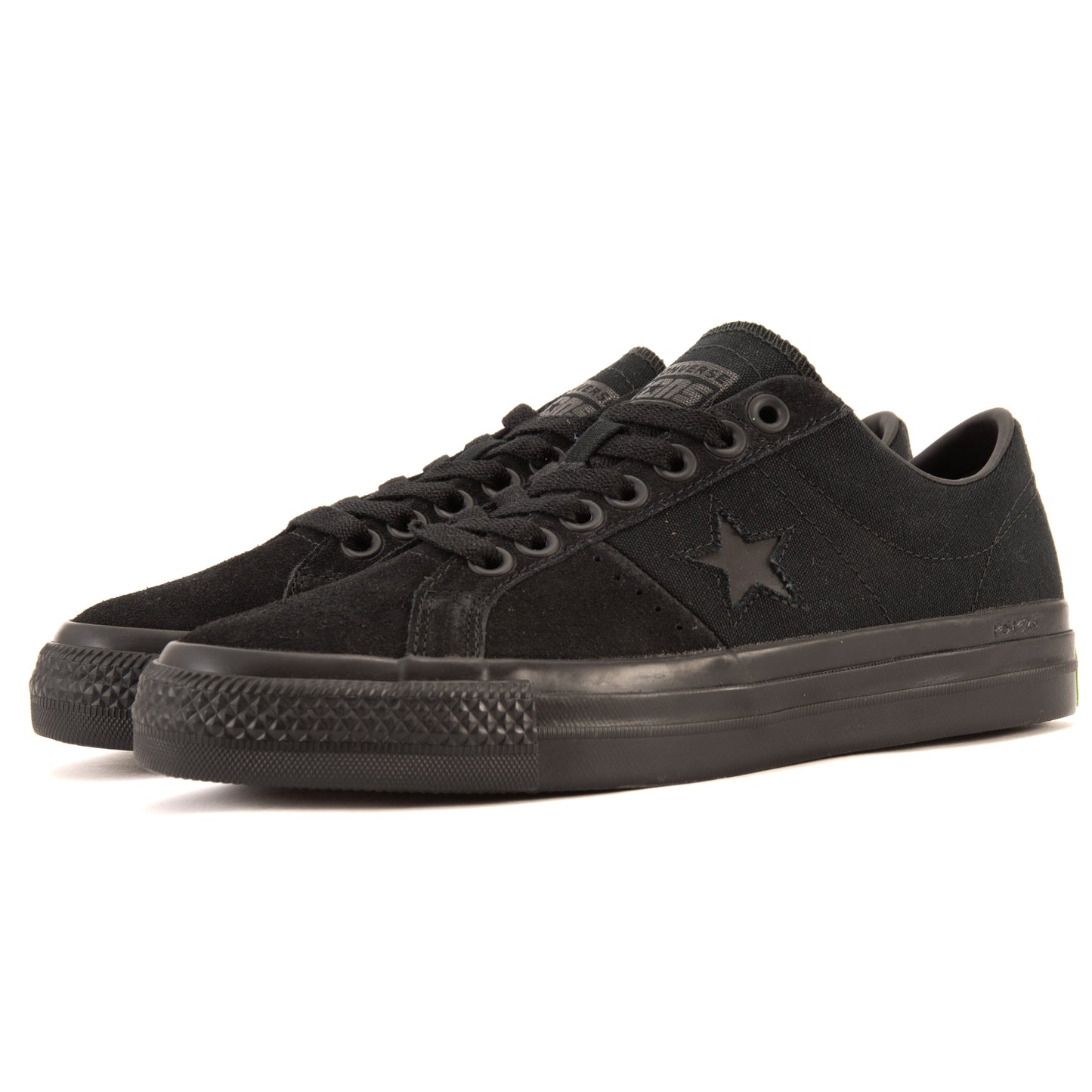 Converse Cons - One Star Pro OX (Black/Black/Sap Green) *SALE