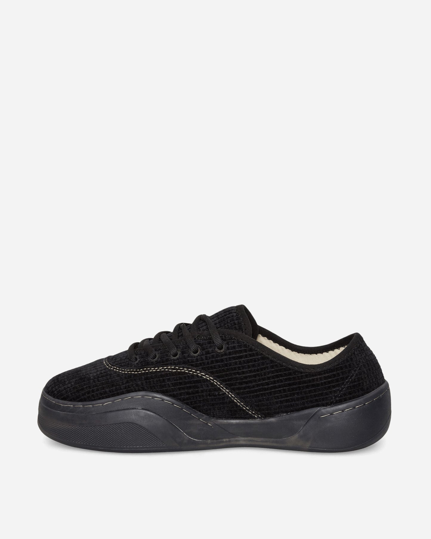 Corduroy Coupe Sneakers Dark Black