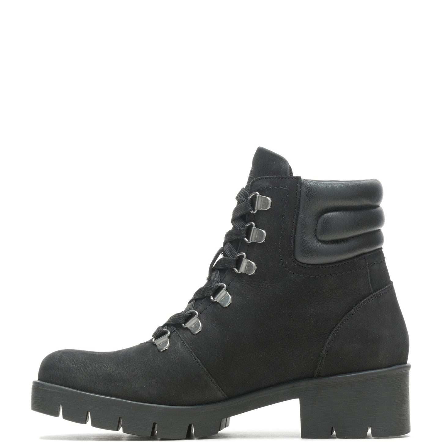 Harley-Davidson Trawood D84789 Womens Black Nubuck Motorcycle Boots