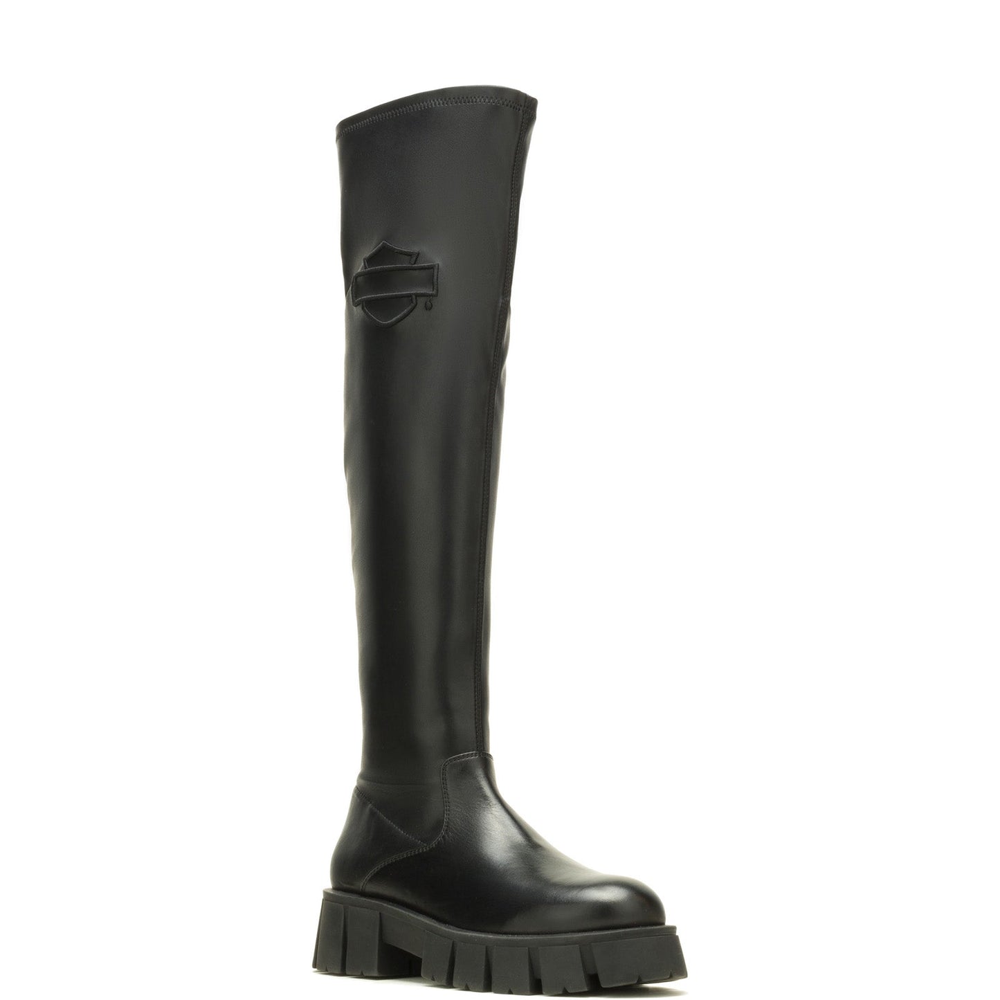 Harley-Davidson Uplift OTK 20" Pull On Boot Womens Black Knee High Boots