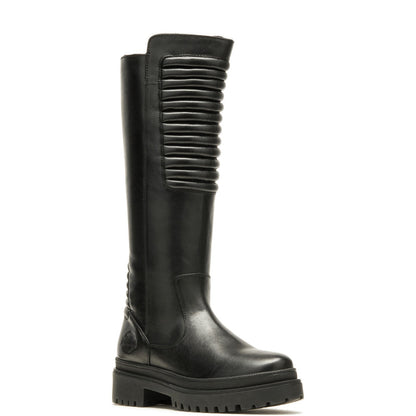 Harley-Davidson Kamton 13" D87216 Womens Black Leather Motorcycle Boots