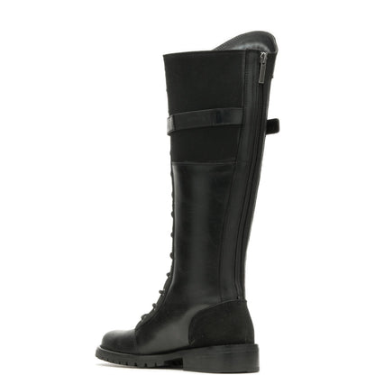 Harley-Davidson Bradner Lace D87261 Womens Black Leather Motorcycle Boots
