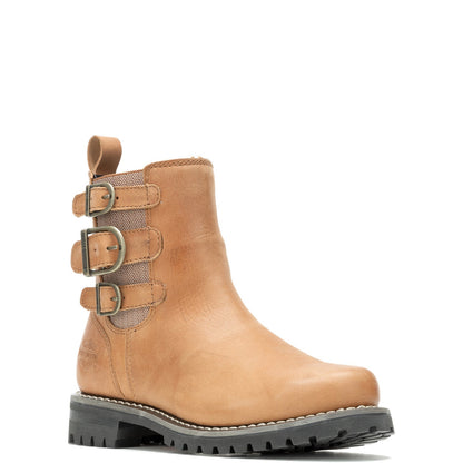 Harley-Davidson Beasley 6" Strap D87279 Womens Brown Casual Dress Boots