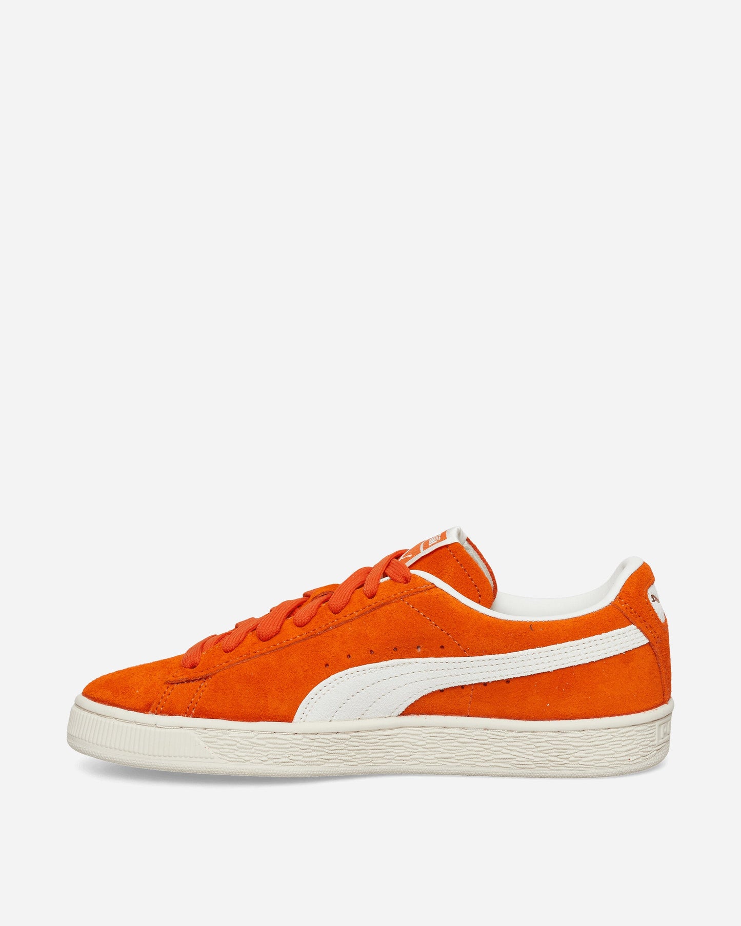 Suede Charles F. Stead IV Sneakers Orange Glo / White