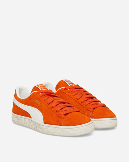 Suede Charles F. Stead IV Sneakers Orange Glo / White