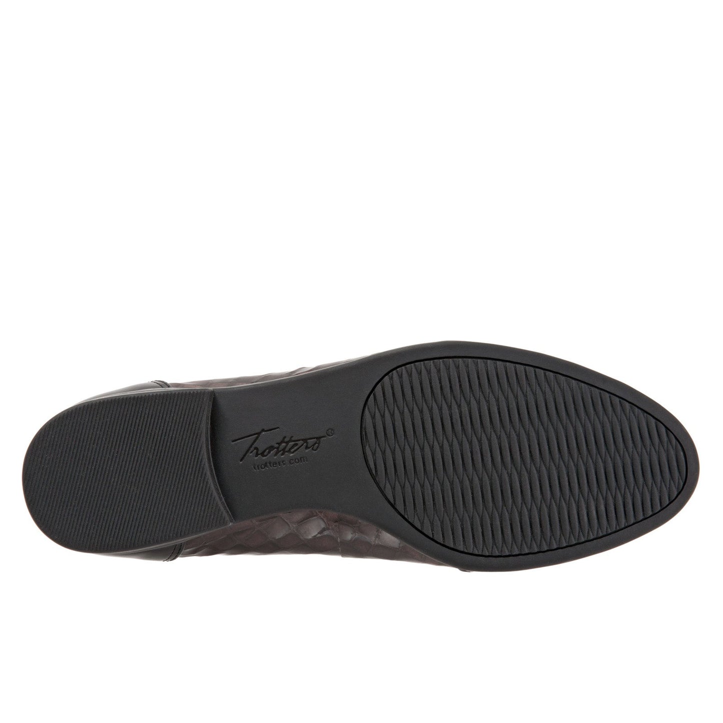 Trotters Arnello T1751-242 Womens Brown Leather Slip On Loafer Flats Shoes