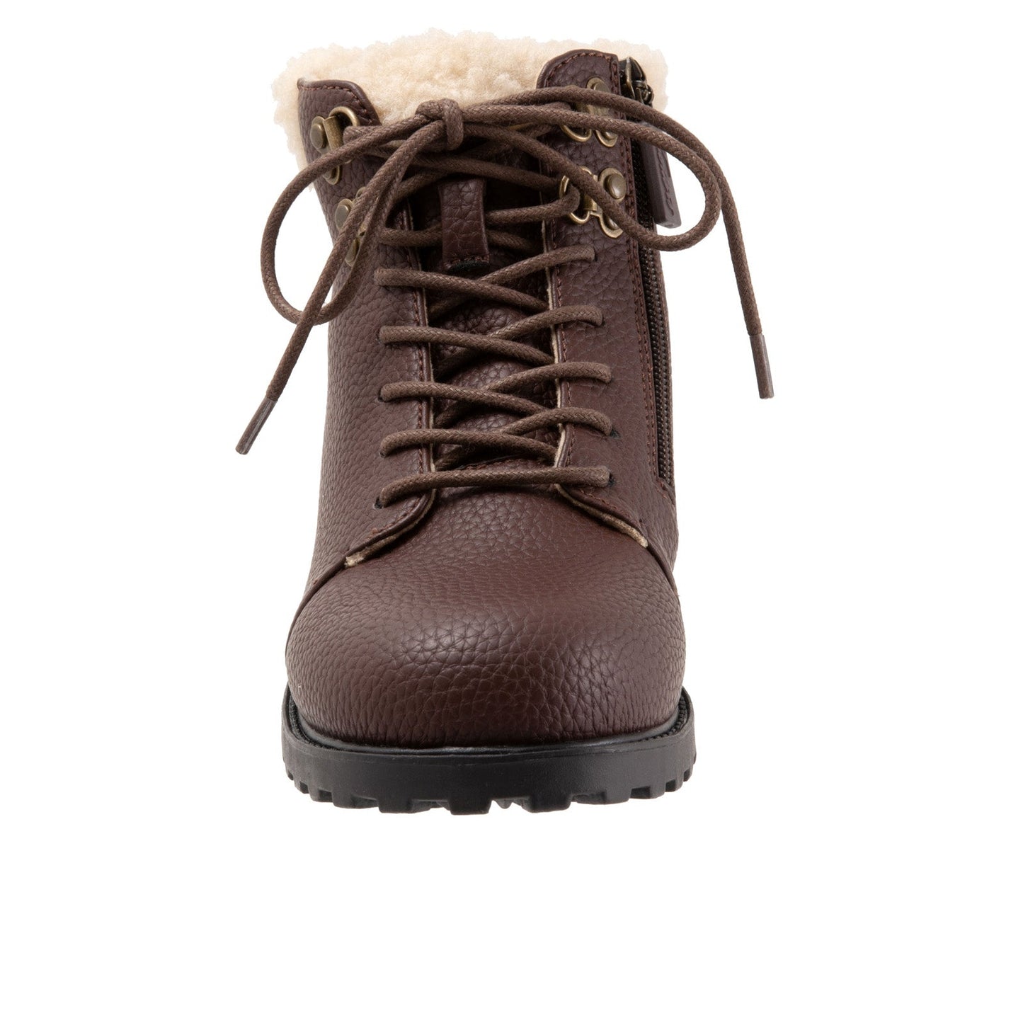 Trotters Becky 2.0 T2052-200 Womens Brown Leather Casual Dress Boots