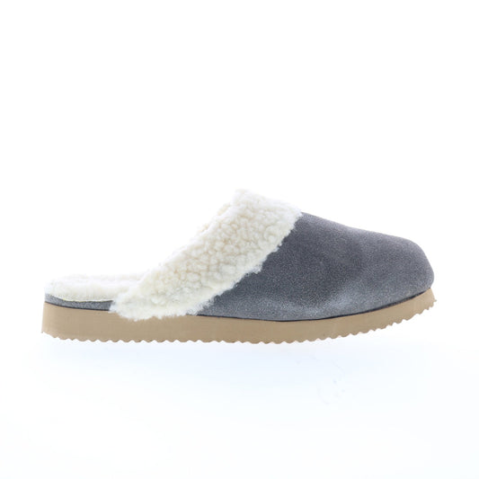 Hitchcock Dottie W168-66 Womens Gray Extra Extra Wide 6E Mules Slippers Shoes