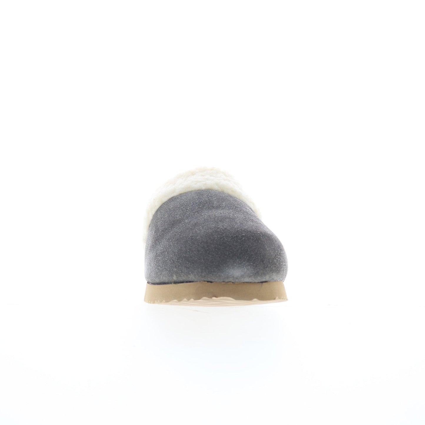 Hitchcock Dottie W168-66 Womens Gray Extra Wide 4E Mules Slippers Shoes