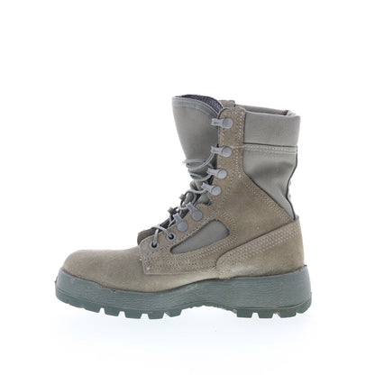 McRae AF Temp Weather Made In USA WAFG Womens Green Suede Tactical Boots