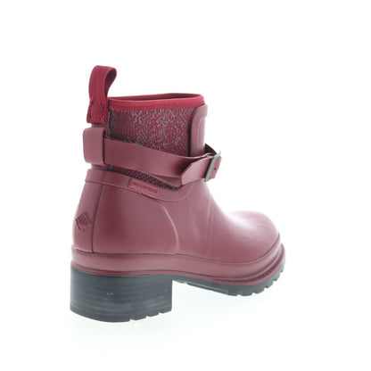 Original Muck Liberty Ankle Rubber WP Womens Red Ankle & Booties Boots