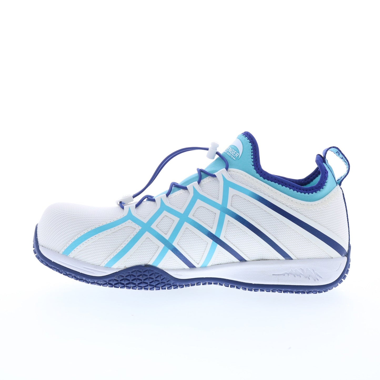 Avenger Hydro Carbon Toe Electrical Hazard Womens White Wide Athletic Shoes
