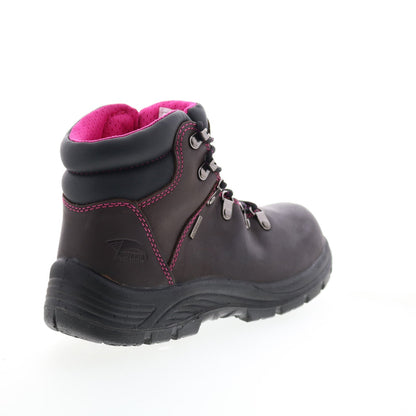 Avenger Framer Soft Toe Electrical Hazard Waterproof Womens Brown Work Boots