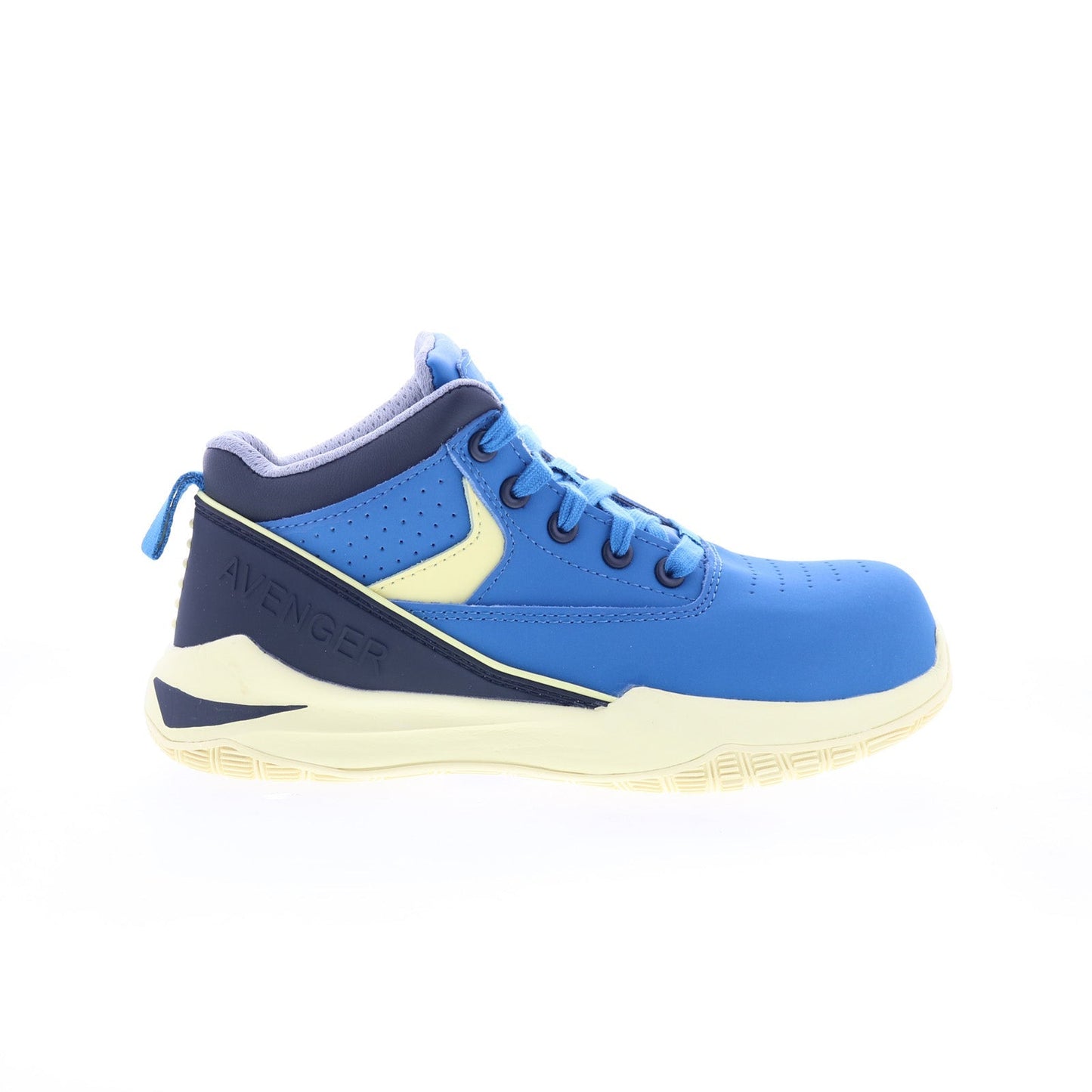 Avenger Reaction Carbon Toe SR A832 Womens Blue Leather Work & Safety Shoes
