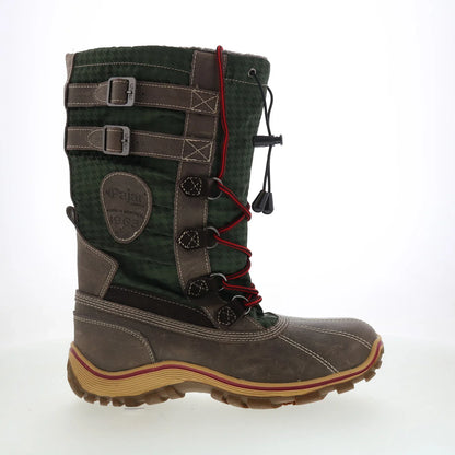 Pajar Adriana 44428 Womens Brown Leather Pull On Mid Calf Boots