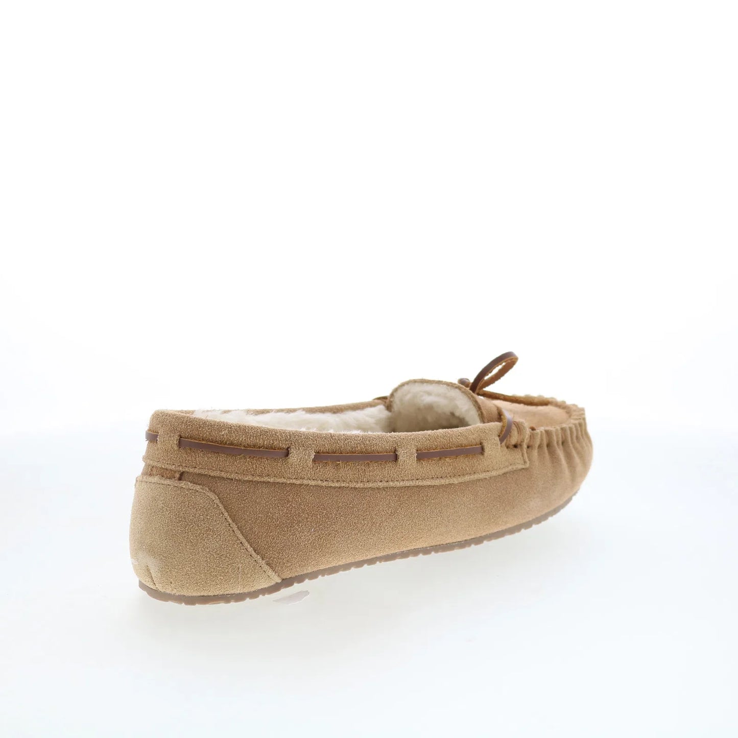 Minnetonka Allie Junior Trapper 4052 Womens Brown Loafer Slippers Shoes