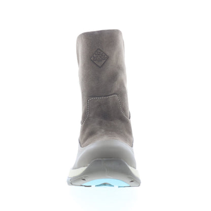 Original Muck Apres II Leather Mid AP2901 Womens Gray Suede Winter Boots