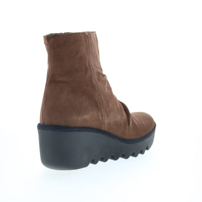Fly London Baan BAAN538FLY-000 Womens Brown Suede Ankle & Booties Boots