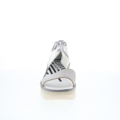 Fly London Bilu BILU465FLY-001 Womens Beige Wedges Sandals Shoes