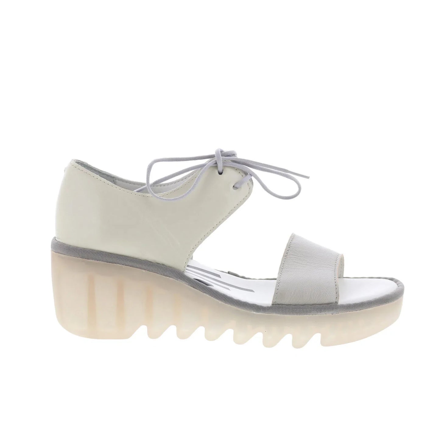 Fly London Bilu BILU465FLY-001 Womens Beige Wedges Sandals Shoes