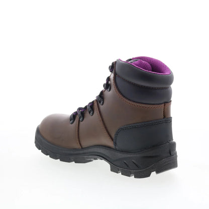 Avenger Builder Mid Soft Toe EH WP A8675 Womens Brown Work & Safety Boots