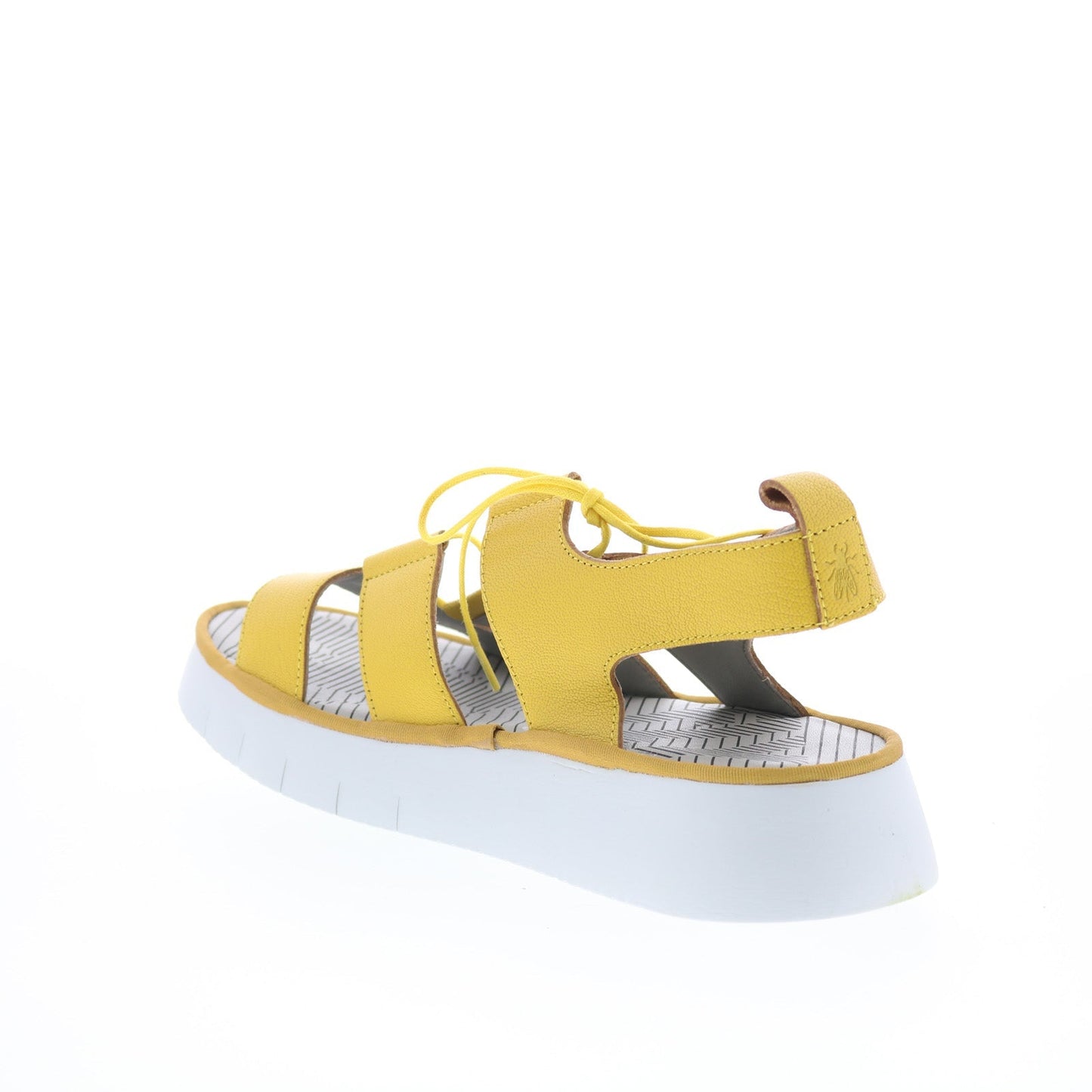 Fly London Caio CAIO363FLY-005 Womens Yellow Strap Sandals Shoes