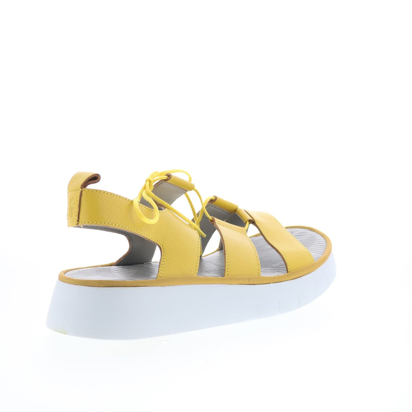 Fly London Caio CAIO363FLY-005 Womens Yellow Strap Sandals Shoes