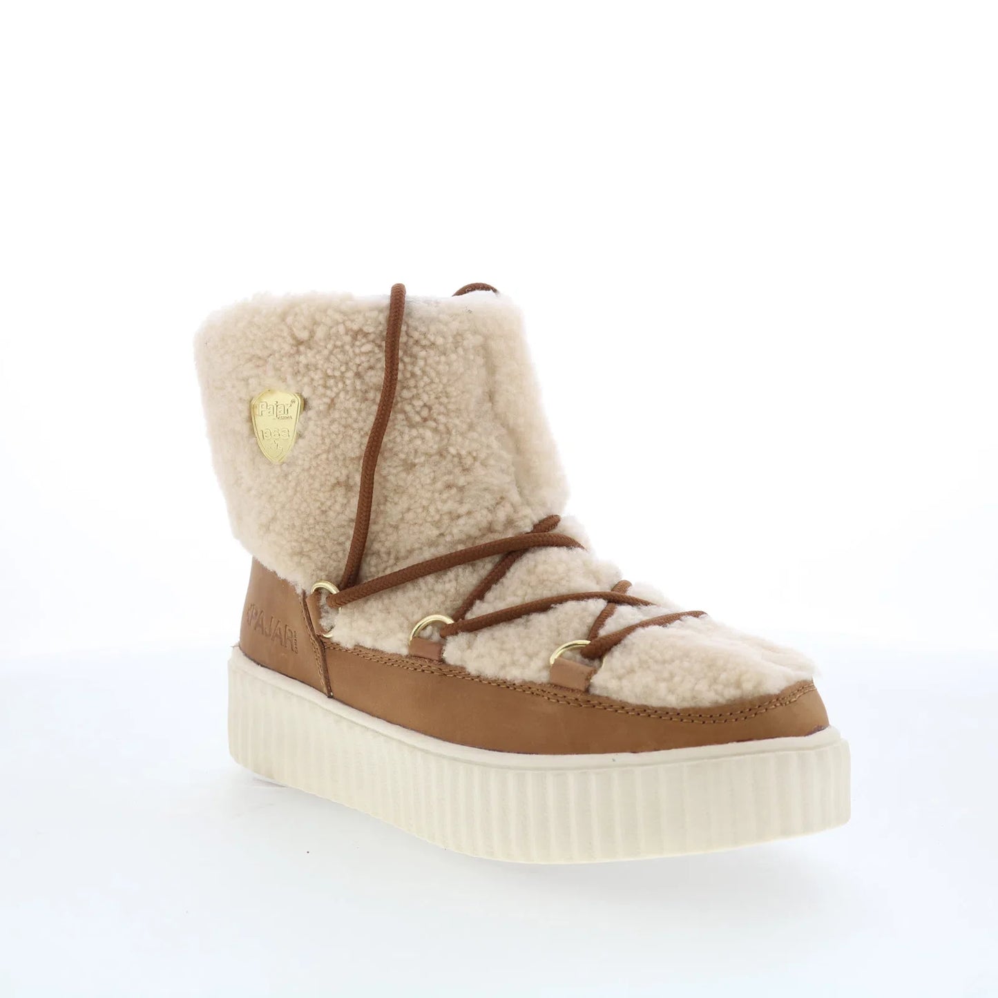Pajar Ceria 78312 Womens Brown Suede Zipper Ankle & Booties Boots