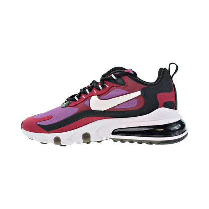 Nike Air Max 270 React Women's Shoes Noble Red-Black-Vivid Purple