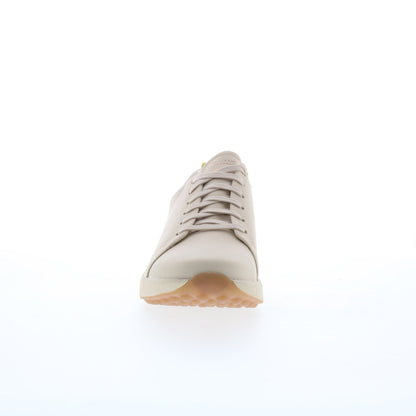 Rockport TruStride Golf Lace To Toe WP Womens Beige Wide Athletic Golf Shoes