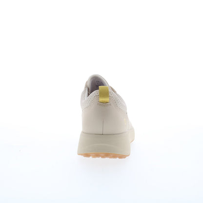 Rockport TruStride Golf Lace To Toe WP Womens Beige Wide Athletic Golf Shoes