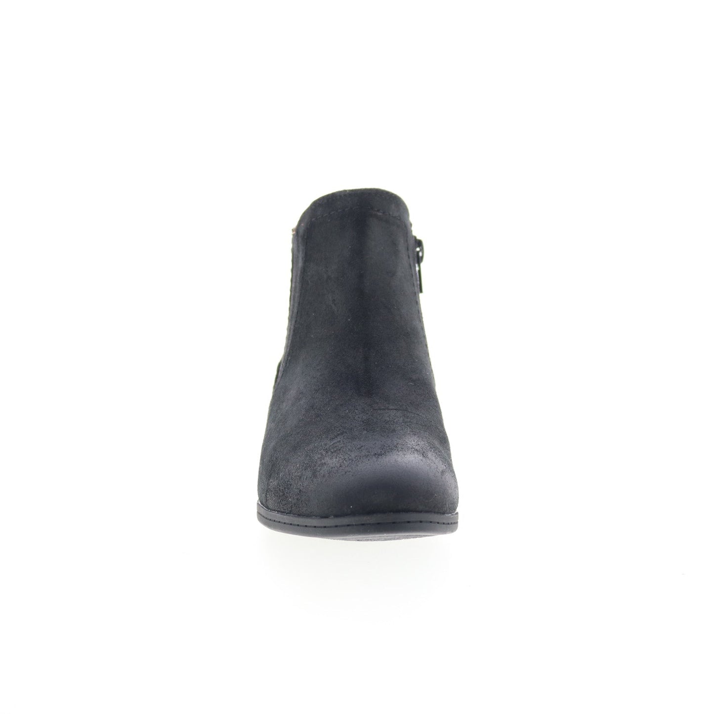 Cobb Hill Crosbie Panel CJ3131 Womens Black Wide Suede Ankle & Booties Boots