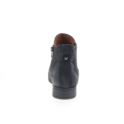 Cobb Hill Crosbie Panel CJ3131 Womens Black Wide Suede Ankle & Booties Boots