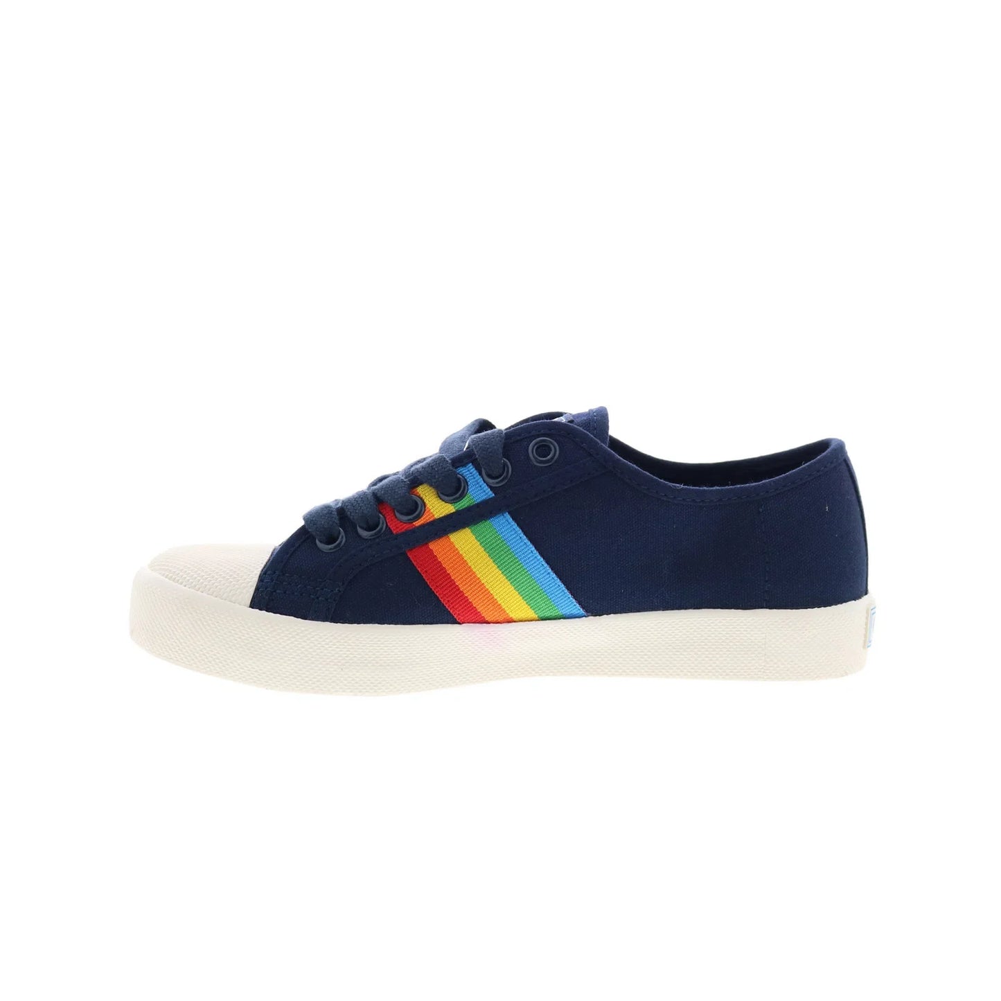 Gola Coaster Rainbow CLA671 Womens Blue Canvas Strap Lifestyle Sneakers Shoes