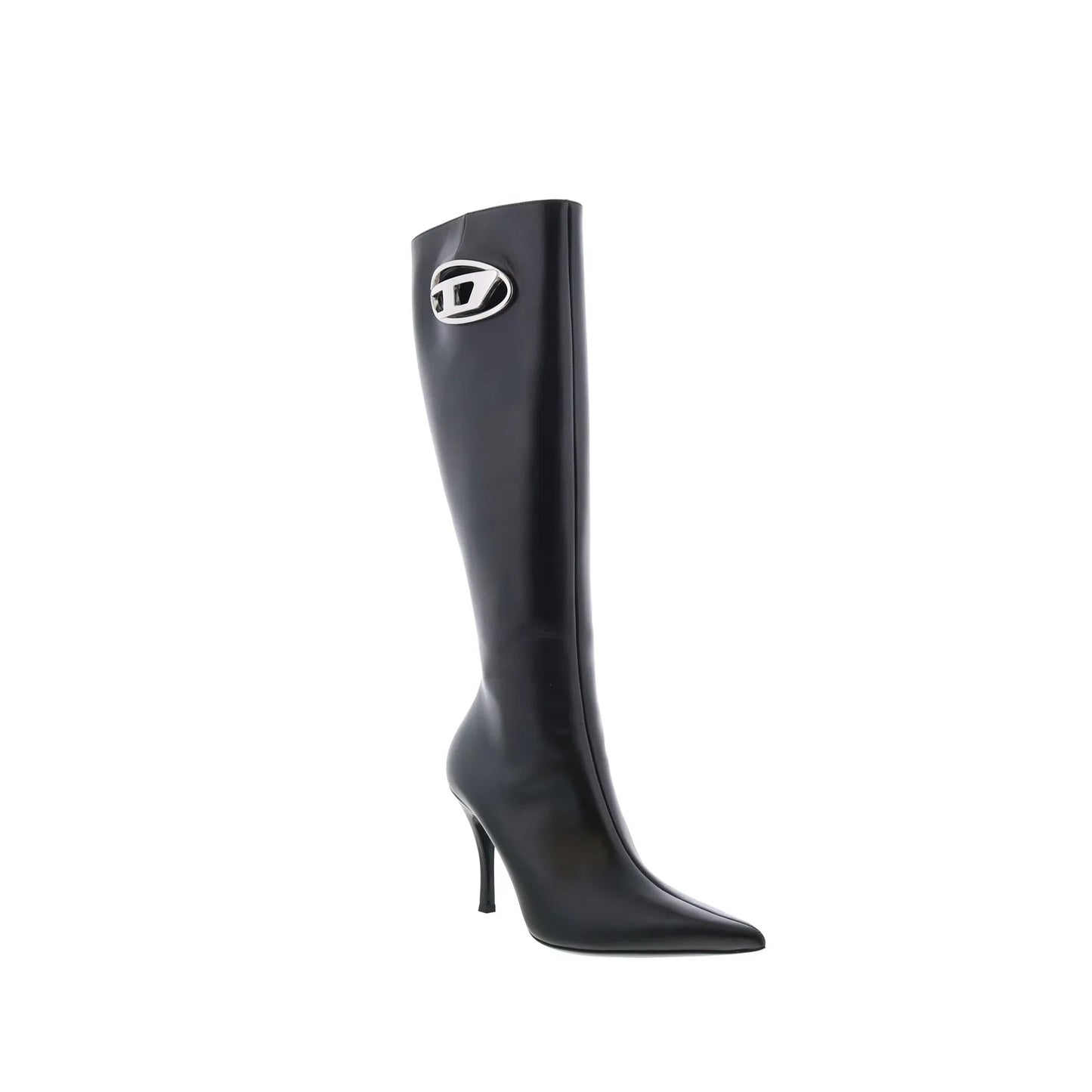 Diesel D-Venus HBT Y03207-P5088-T8013 Womens Black Knee High Boots