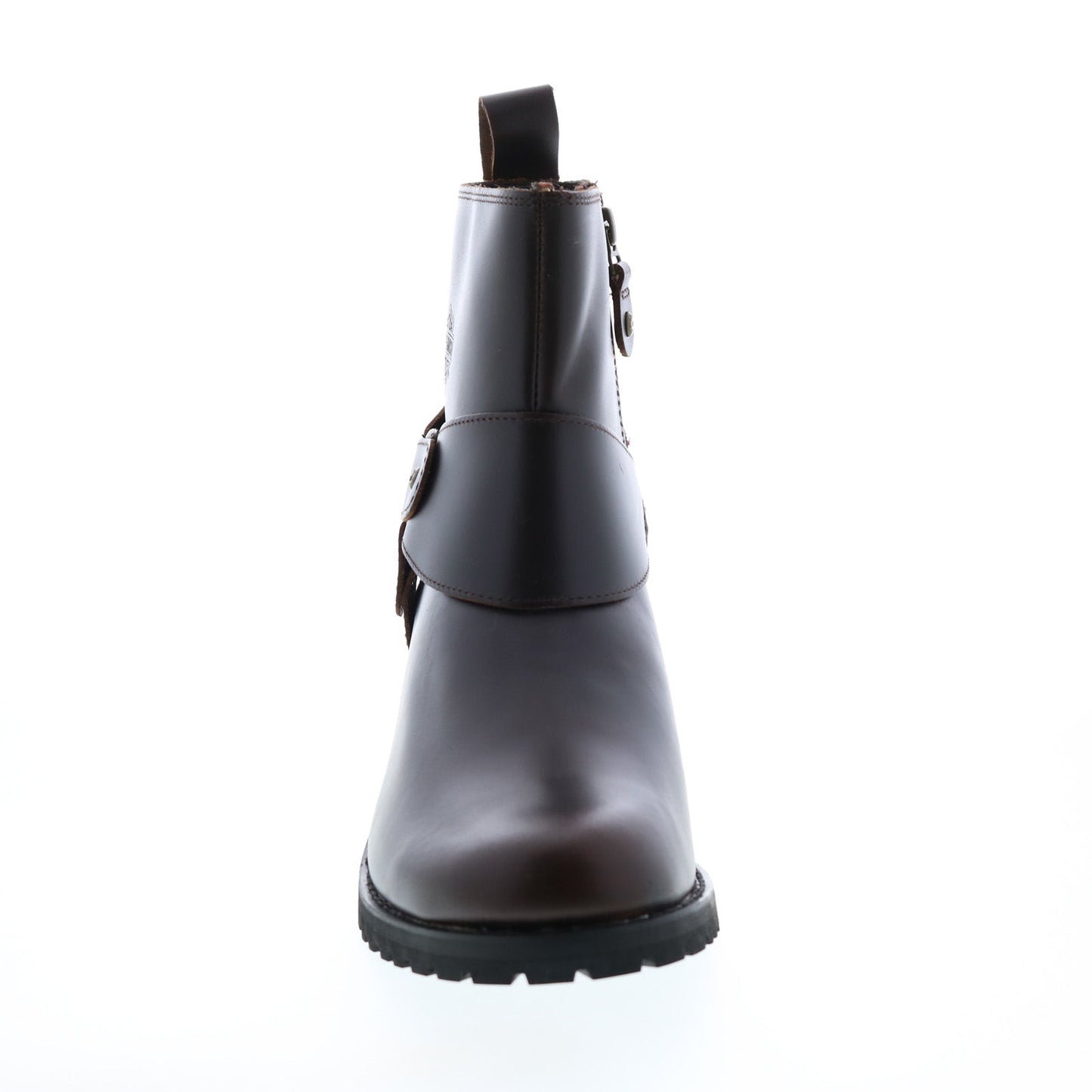 Harley-Davidson Lalanne Harness D84687 Womens Brown Leather Motorcycle Boots