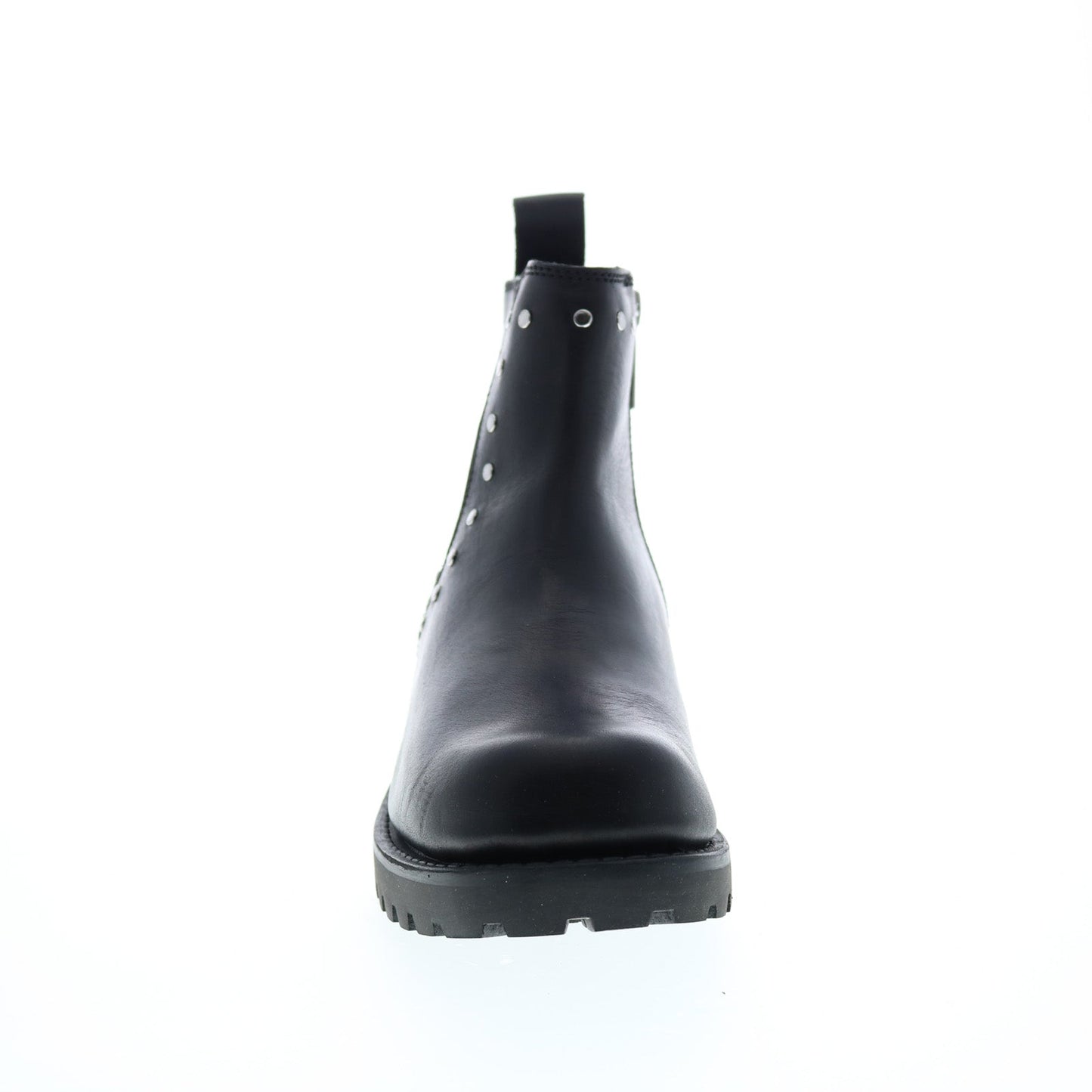 Harley-Davidson Ashby Pull On D84717 Womens Black Leather Motorcycle Boots