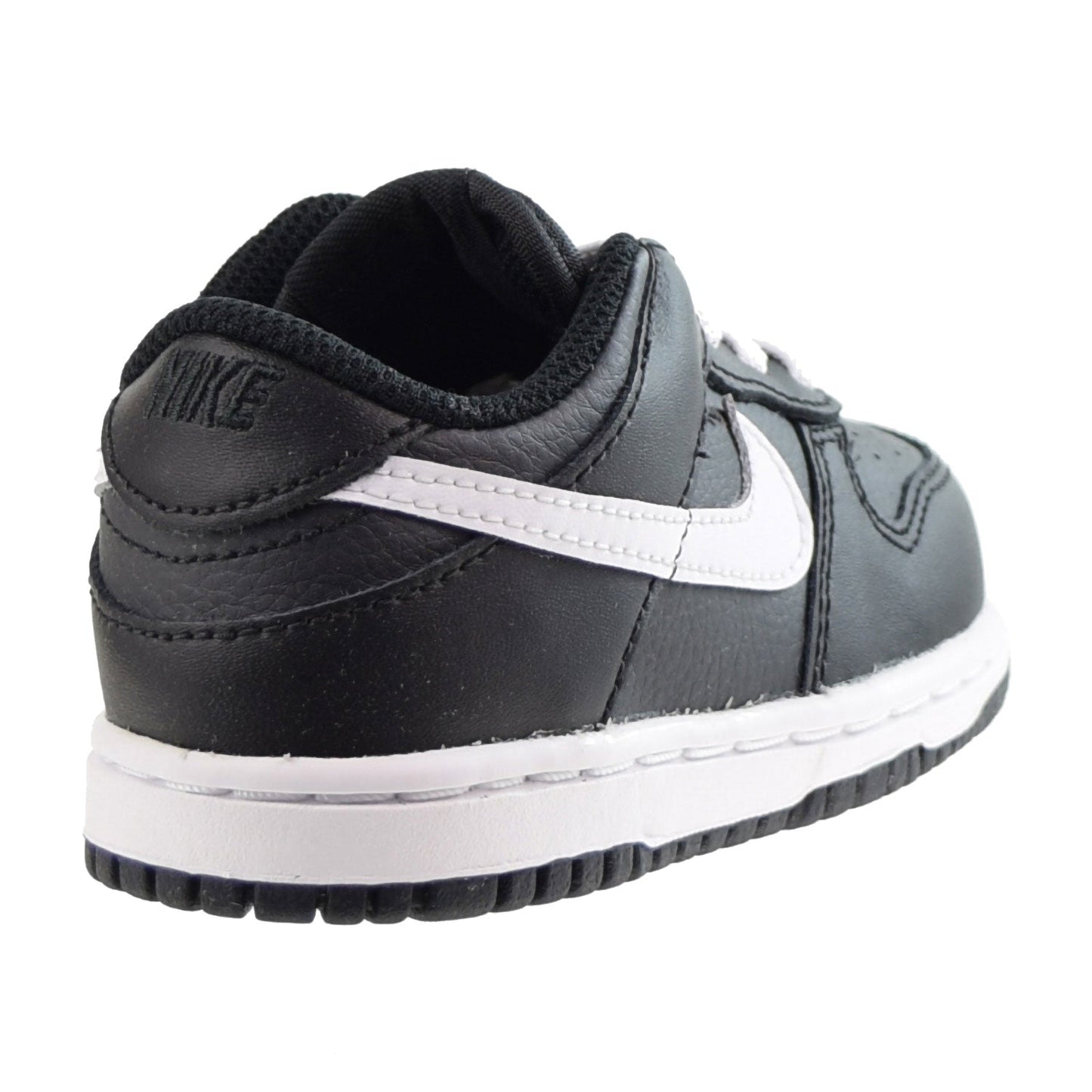 Nike Dunk Low Toddlers Shoes Black-White