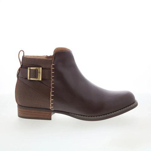 Spenco Dove Creek Boots SP1002ESP Womens Brown Leather Ankle & Booties Boots