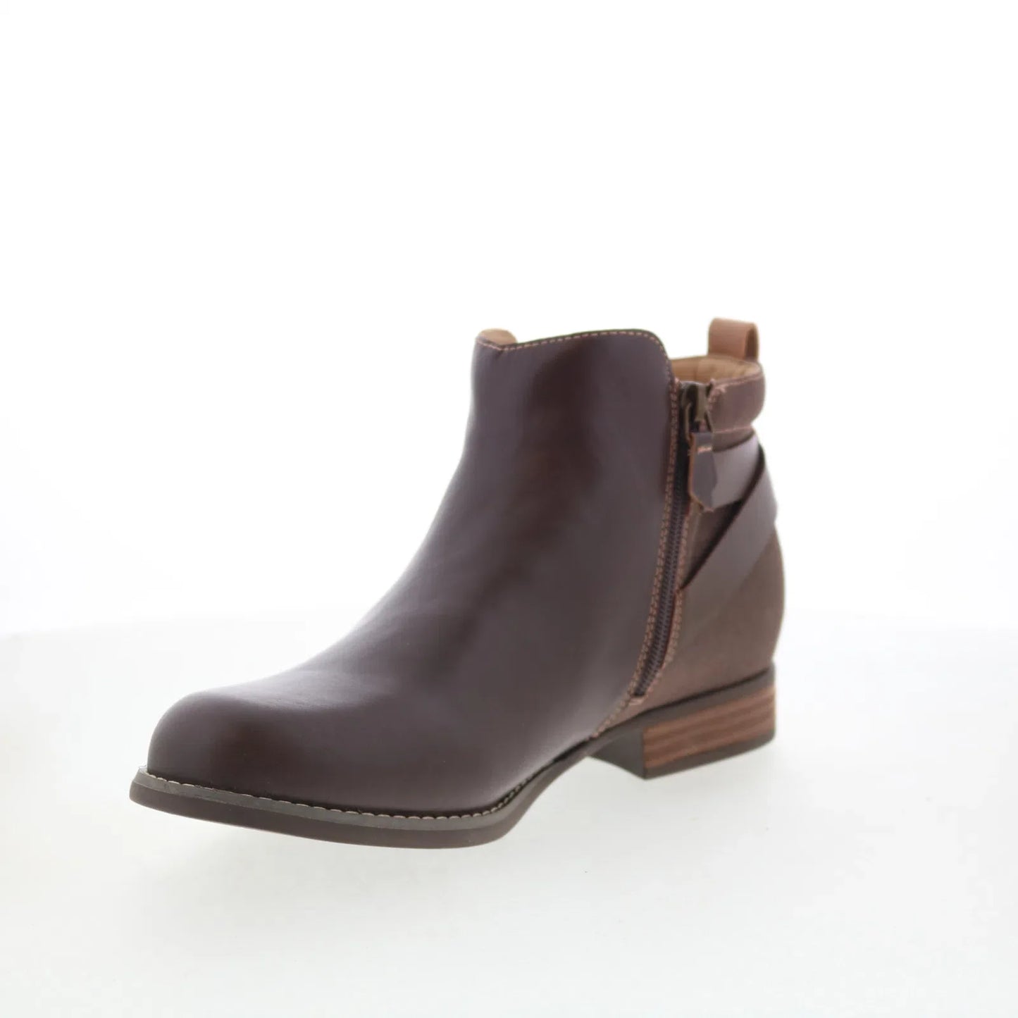 Spenco Dove Creek Boots SP1002ESP Womens Brown Leather Ankle & Booties Boots