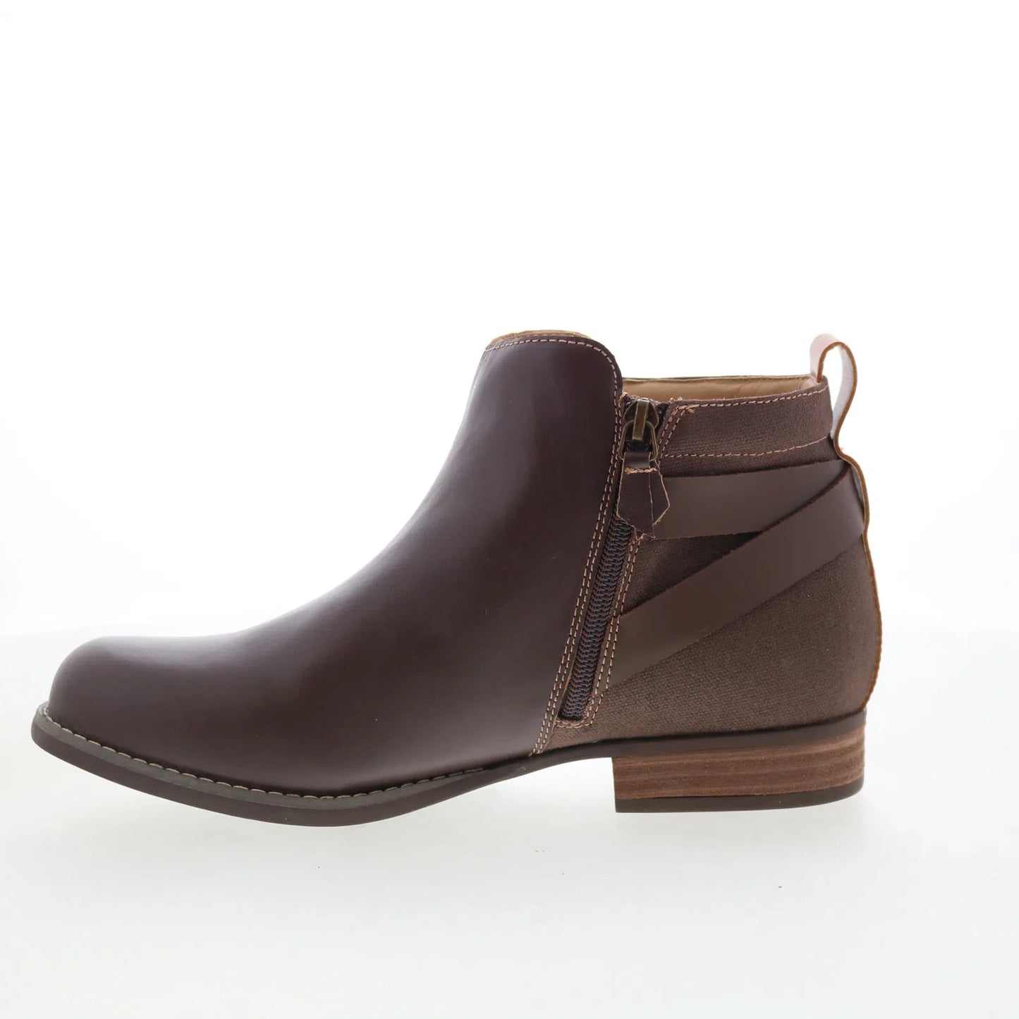 Spenco Dove Creek Boots SP1002ESP Womens Brown Leather Ankle & Booties Boots