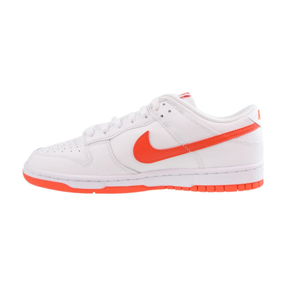 Nike Dunk Low Retro Men's Shoes White-Picante Red