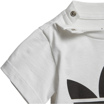 Adidas Toddlers' Originals Trefoil Tee White/Black