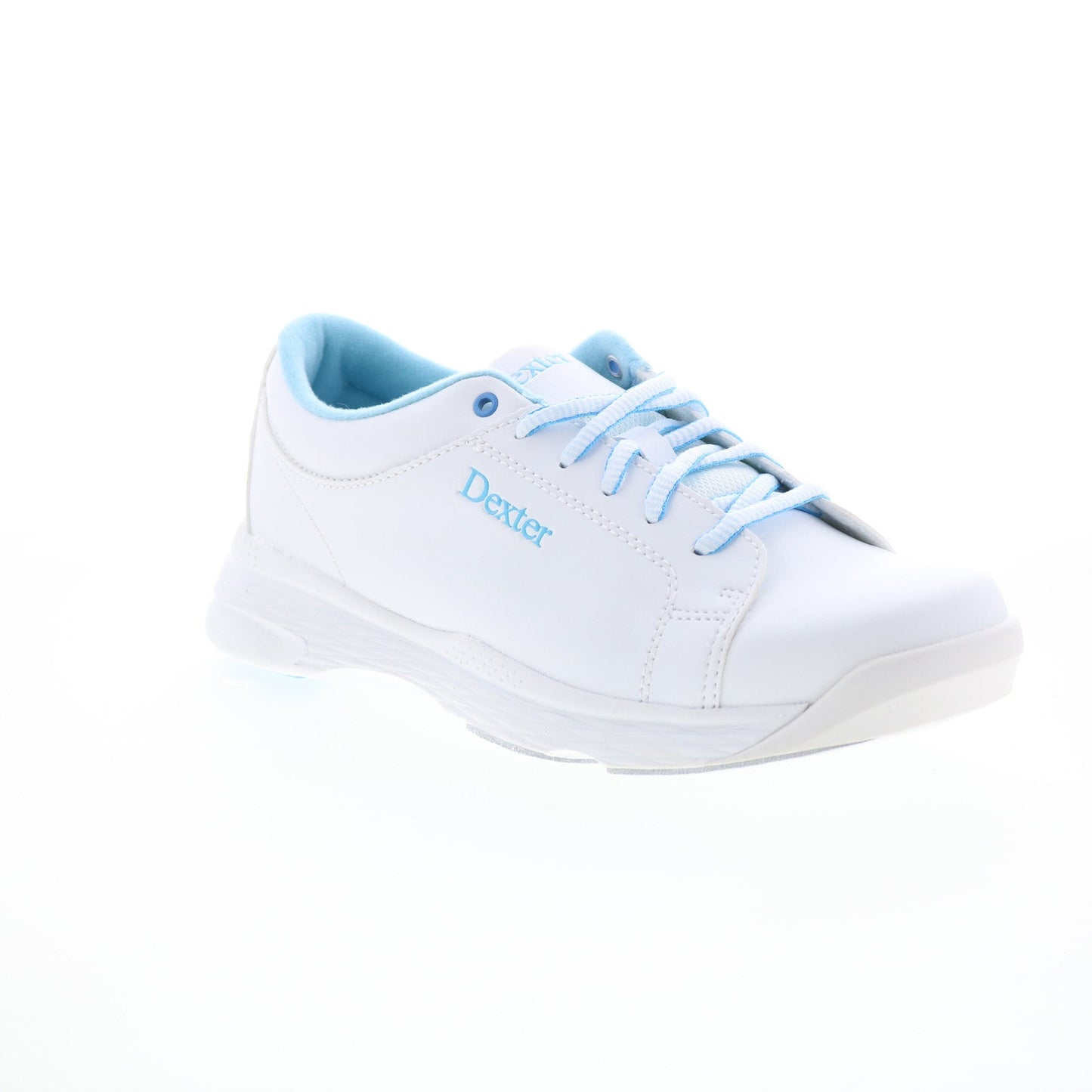 Dexter Raquel V DW0000809 Womens White Wide Synthetic Athletic Bowling Shoes