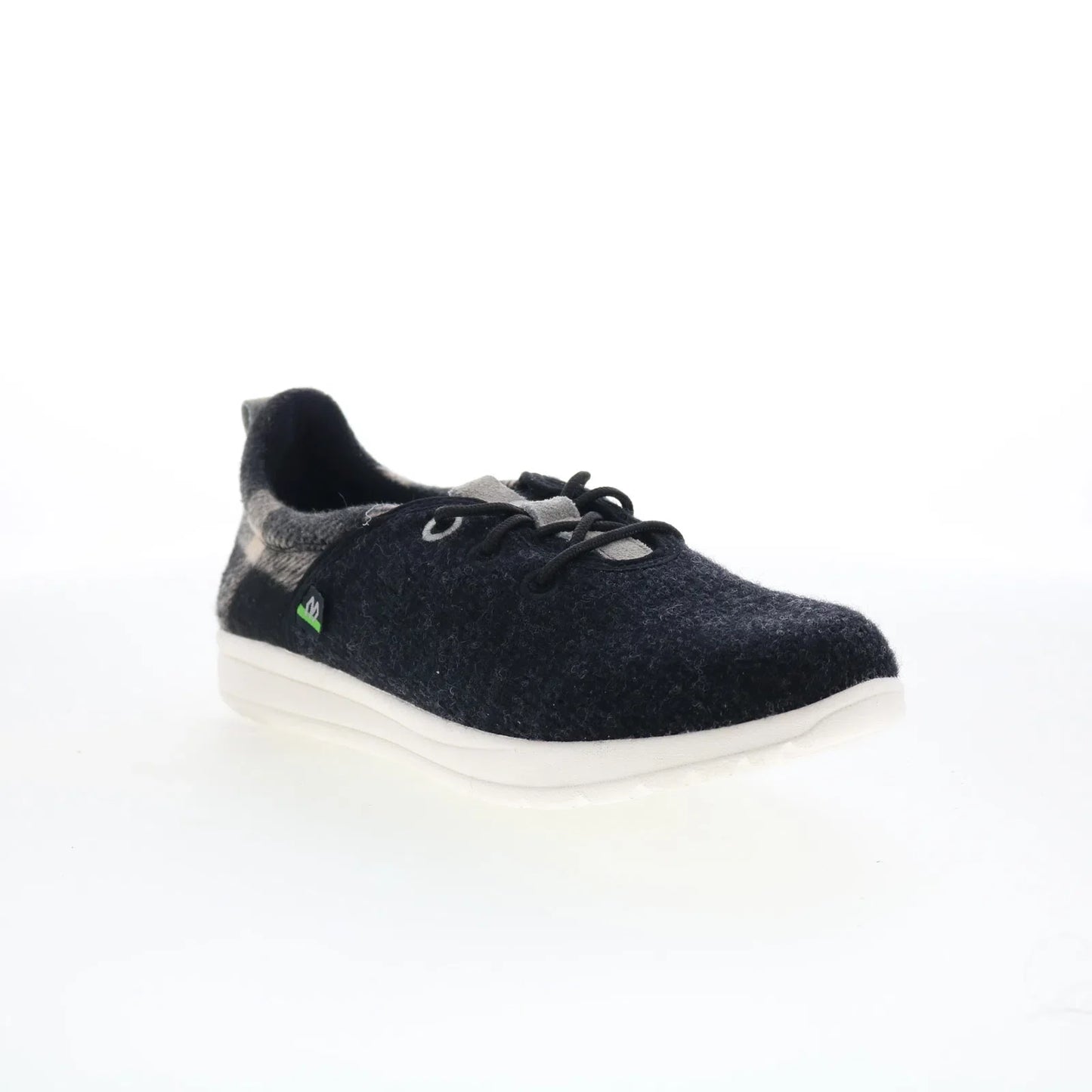 Minnetonka Eco Anew 61055 Womens Black Canvas Lifestyle Sneakers Shoes