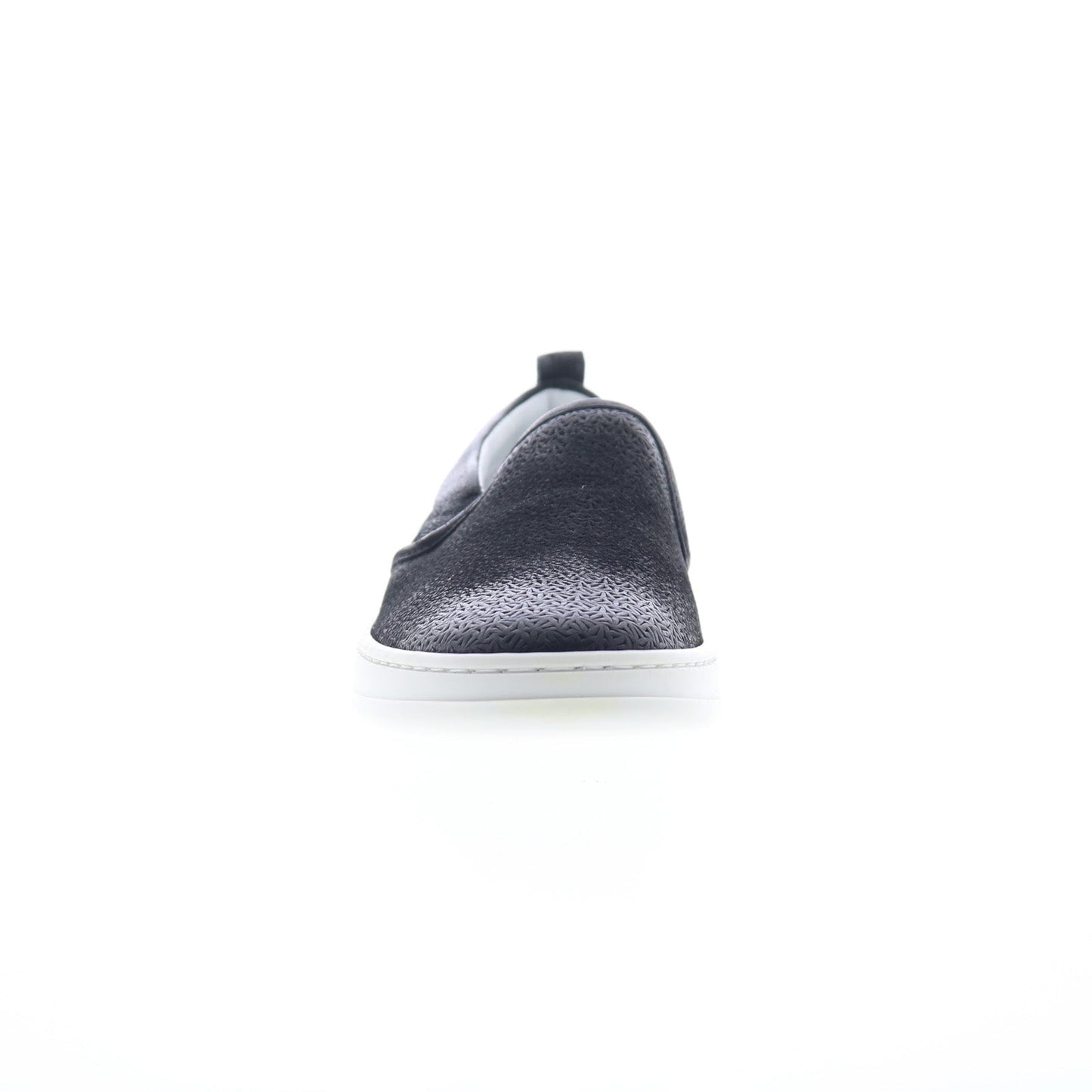 Miz Mooz Emersen Womens Black Leather Slip On Lifestyle Sneakers Shoes
