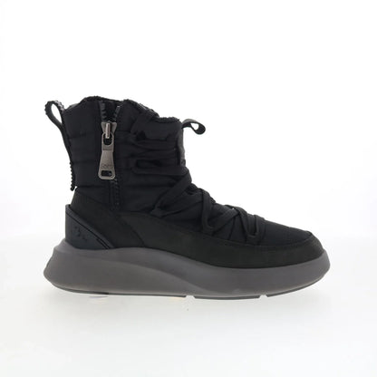 Pajar Exo Light 57617 Womens Black Canvas Zipper Casual Dress Boots