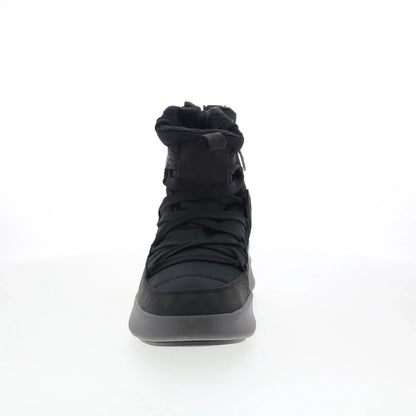 Pajar Exo Light 57617 Womens Black Canvas Zipper Casual Dress Boots